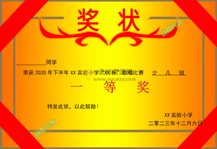 教师培训机构狂喜！最全版本奖状证书模板素材，含PSD和word格式，可修改内容后一键打印，附带预览图