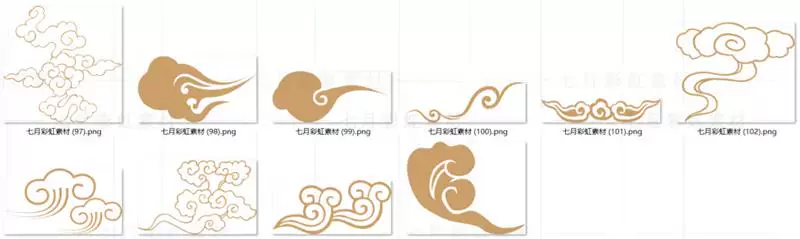 超6GB素材，一次性获取！某宝95%的中国风纹理素材大合集，5大分类含PSD PNG AI等多种格式！ 截图 11