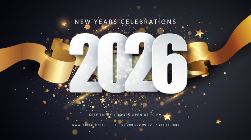 2026跨年视频素材+发朋友圈的九宫格素材 截图 5