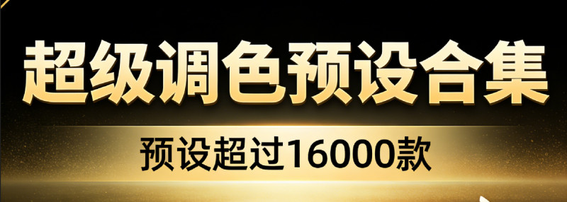 某宝付费购买！16000+调色常用预设合集，超精细分类，一键调色出图，摄影后期必备精选调色素材包~ 图标